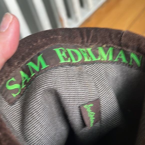 Leather fringe knee high boots - Picture 2 of 5